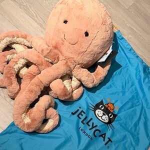 Brand New & Authentic JellyCat Odell Octopus Gigantic Plush Toy